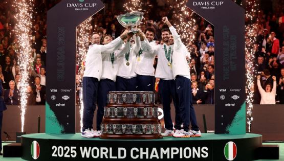 Italia derrota a España en la Final de la Copa Davis para llevarse su tercer título al hilo; Jannik Sinner y Carlos Alcaraz no participaron