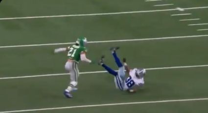 Nunca se rindió: Defensivo novato de Cowboys resiste a dos empujones y una caída, corre 50 yardas y provoca fumble decisivo para triunfo