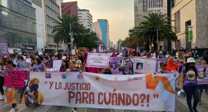 Pocas asistentes, muchas denuncias: marcha del 25N expone la violencia contra las mujeres de México que no cede