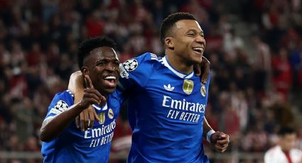 ¡Genio! Mbappé anota cuatro goles para la espectacular remontada del Real Madrid ante Olympiacos en la Champions