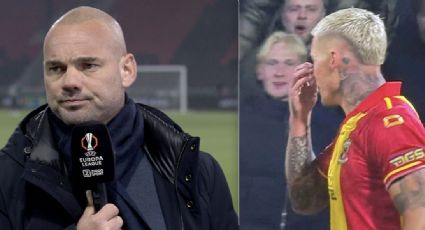 El exfutbolista Wesley Sneijder enfurece por burla de un jugador hacia un rival con labio leporino: “Esto es acoso, debe disculparse”