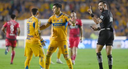 El árbitro 'Gato' Ortiz vuelve a escena con barba y pita un polémico penalti para los Tigres que desata burlas