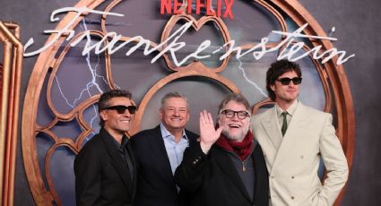 Guillermo del Toro presenta su cinta "Frankenstein" en la CDMX junto a Oscar Isaac y Jacob Elordi