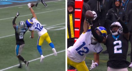 ¿La mejor del año? Puka Nacua hace una espectacular recepción a mano invertida, pero los poderosos Rams pierden ante los Panthers