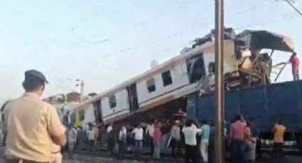Colisión de dos trenes en India deja 11 muertos y al menos 20 heridos