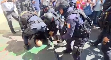 Detienen a joven con droga tras intentar entrar a la toma de protesta de Grecia Quiroz como alcaldesa de Uruapan