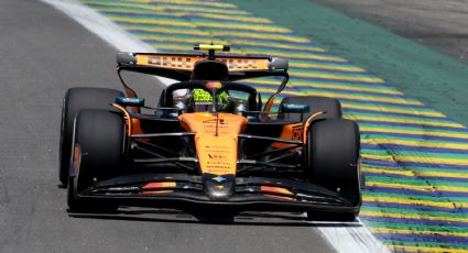 Lando Norris y Oscar Piastri, de McLaren, lideran la única práctica libre del Gran Premio de Brasil