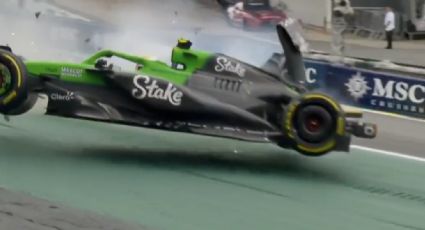 ¡Salió ileso! Gabriel Bortoleto, primer piloto brasileño que corre en Interlagos desde hace ocho años, sufre aparatoso accidente
