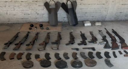 Aseguran armas, explosivos improvisados y precursores químicos durante un operativo en Sinaloa