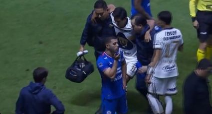 José Juan Macías, delantero de Pumas, se vuelve a lesionar la rodilla tras escalofriante choque en la cancha