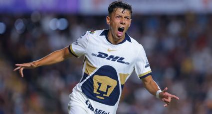 A lo Karate Kid: Jorge Ruvalcaba, delantero de Pumas, marca un golazo de volea al Cruz Azul