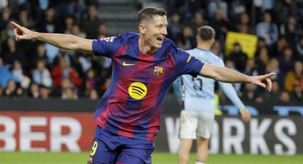 Viejos, los cerros: Lewandowski marca triplete y el Barcelona vence al Celta para acortar distancias con el Real Madrid