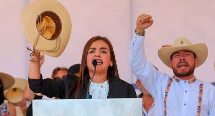Grecia Quiroz asumió la alcaldía de Uruapan en medio de amenazas en su contra