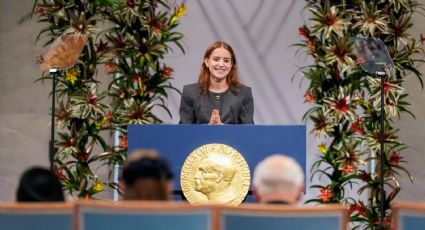 "Venezuela volverá a respirar": hija de María Corina Machado recibe el Nobel de la Paz en su nombre