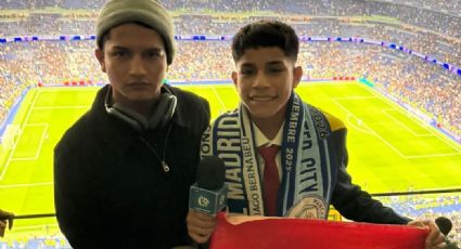 El joven peruano que narró la Final de la Libertadores desde un cerro cumple su sueño al comentar el triunfo del City ante Real Madrid en el Bernabéu