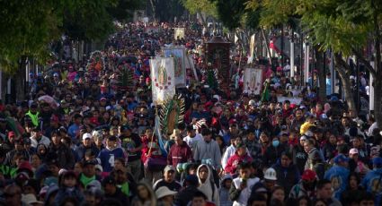 Día de la Virgen: cierran tramos de Calzada de Guadalupe y Eje 5 Norte por llegada masiva de peregrinos