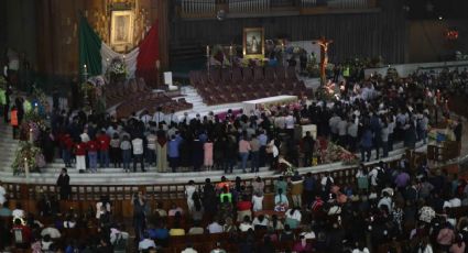 Miles de peregrinos arriban a la Basílica para conmemorar a la Virgen de Guadalupe