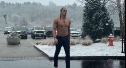 ¿Quién dijo frío? Mack Hollins, receptor de Patriots, llega al estadio descalzo y sin playera; Bills logran gran remontada