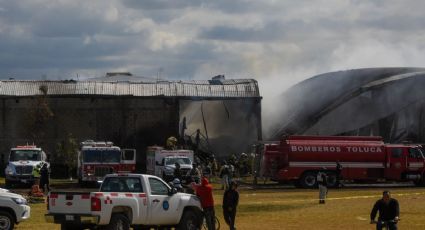 Suman 10 muertos tras desplome de jet privado cerca del aeropuerto de Toluca
