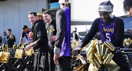 ¡Detallazo! Luka Doncic regala bicicletas eléctricas a jugadores, entrenadores y personal de los Lakers por la Navidad