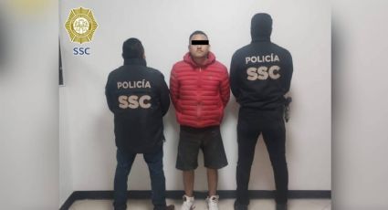 Detienen a sujeto ligado a extorsiones y narcomenudeo en la alcaldía Azcapotzalco