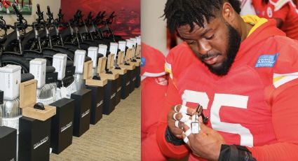 Patrick Mahomes, fuera toda la temporada de la NFL por lesión, entrega regalos de Navidad a sus compañeros de los Chiefs