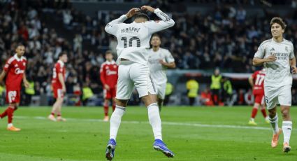 Mbappé celebra su cumpleaños 27 con gol, récord y festejo a lo Cristiano Ronaldo, su ídolo: "Se lo dedico porque siempre ha sido cariñoso conmigo"