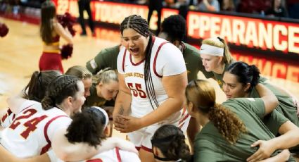 Audi Crooks, conocida como ‘Lady Shaq’, suma 148 puntos en sus últimos cuatro partidos en el basquetbol colegial de Estados Unidos