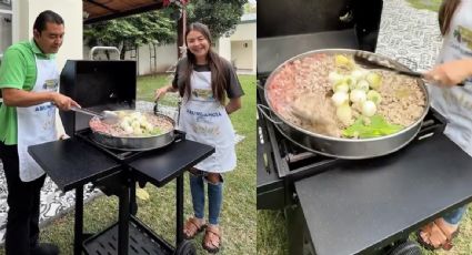 La senadora chiapaneca Sasil de León presume que come tacos de suadero con sandalias Hermès de 20 mil pesos