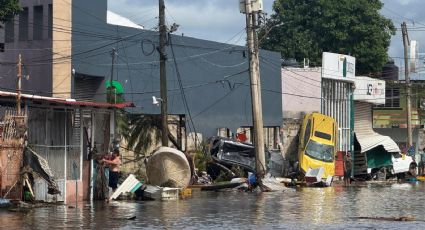 Después de dos meses de las inundaciones, la Navidad llega a Veracruz entre lodo y escombros