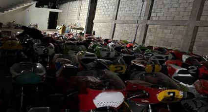 Más de 60 motocicletas de alta gama, droga y obras de arte fueron aseguradas en cuatro cateos en el Valle de México