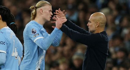 Haaland supera el ‘reto’ de Pep Guardiola, técnico del Manchester City, quien advirtió con no convocar a jugadores que subieran de peso en Navidad: “Todo bien”