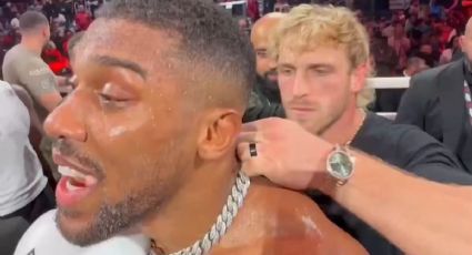 El hermano de Jake Paul intentó arrebatarle a Anthony Joshua un collar de 500 mil dólares: “Le rompió la mandíbula, quería romper su cadena”