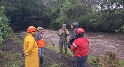 Intensas lluvias provocan el desbordamiento de ríos y arroyos en Veracruz; muere una persona