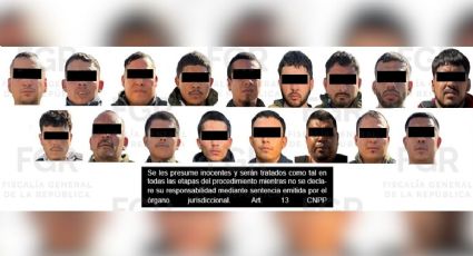 Procesan a 17 personas ligadas al Cártel del Golfo por presuntamente portar armas de fuego largas y cortas