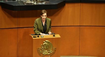 Lilly Téllez acusa que Adán Augusto López envió mensajes a senadores para pedirles ser "dóciles" con Ernestina Godoy 