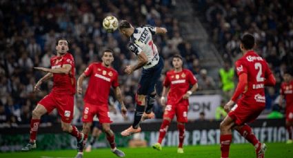 Con la misma fórmula que al América: Monterrey vence al Toluca en la Semifinal de Ida con un cabezazo de Berterame