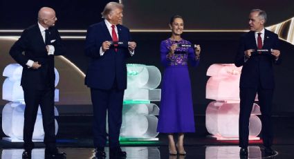 Donald Trump y Claudia Sheinbaum se encuentran por primera vez en el sorteo del Mundial 2026