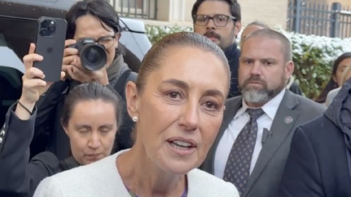 “Quedamos en seguir trabajando”, dice Sheinbaum sobre reunión con Trump y Carney