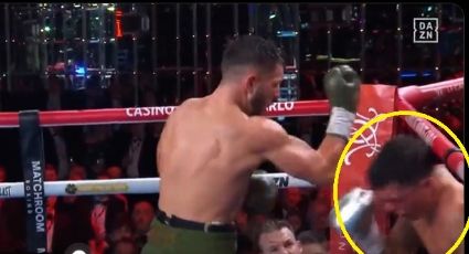 Boxeador británico asesta asombroso nocaut a un compatriota y lo saca del ring para ganar la pelea