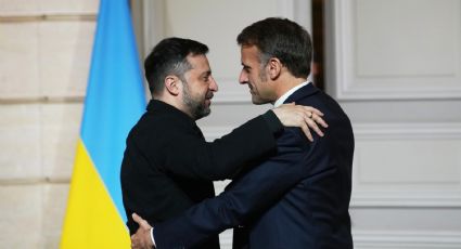 Macron anuncia reunión con Zelenski en Londres el próximo lunes para mediar la paz en Ucrania