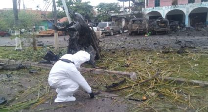Asciende a cinco el número de muertos por la explosión de un vehículo en Coahuayana, Michoacán