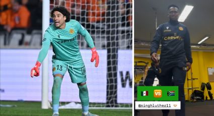 Memo Ochoa se niega a saludar a compañero sudafricano en broma tras el sorteo de cara al Mundial 2026