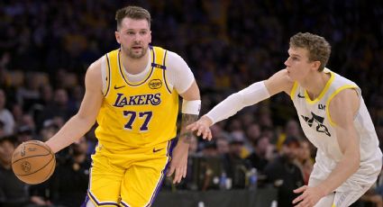Debut soñado con los Lakers: Luka Doncic hace gran dupla con LeBron James para imponerse al Jazz de Utah