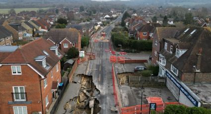 Socavón en Londres provoca la evacuación de 30 edificios: "Es una pesadilla absoluta"