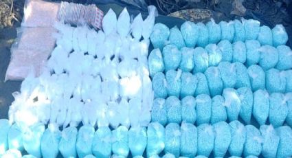 Aseguran ocho kilogramos de fentanilo en polvo y 266 mil pastillas en Sinaloa