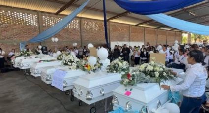 Despiden con una misa de cuerpo presente a los ocho jóvenes asesinados en la masacre de Salamanca