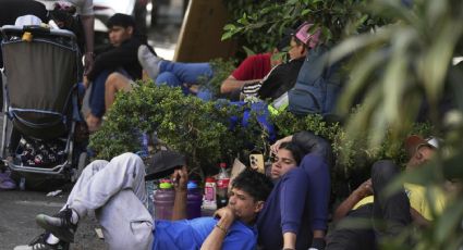 Venezolanos varados en Chiapas protestan para exigir vuelos humanitarios que los regresen a su país