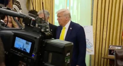 Menor se desmaya durante mensaje de Donald Trump en el Despacho Oval