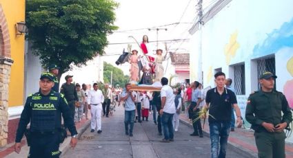 Matan a balazos a policía en Colombia durante procesión de Semana Santa